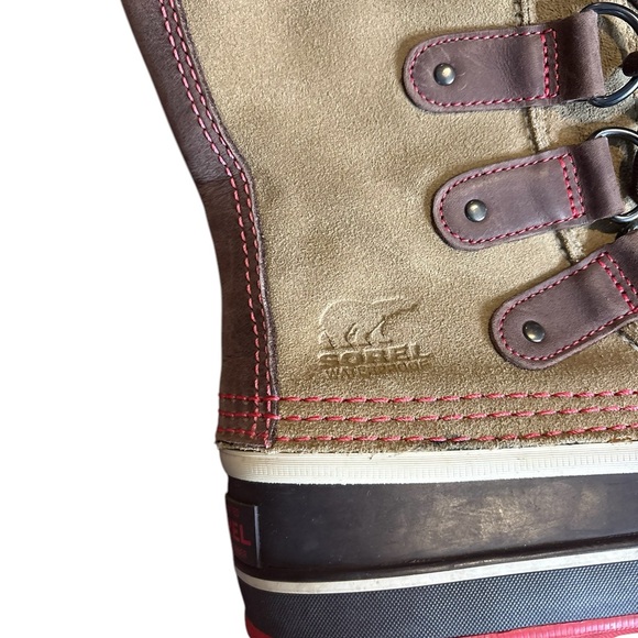 SOREL women high top lace up winter boot size 6 - Picture 4 of 8